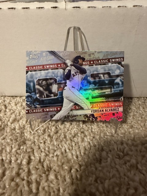 Yordan Alvarez 2025 Topps All-Star Game Classic Swings #CS-4 Houston Astros