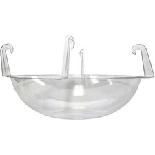 Environmentally Safe Hanging Basket Base Round Shape Plant Container Tray