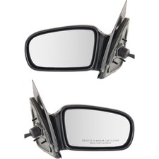 Set Of 2 Mirror Power For 1995-2005 Chevrolet Cavalier Left And Right Paintable
