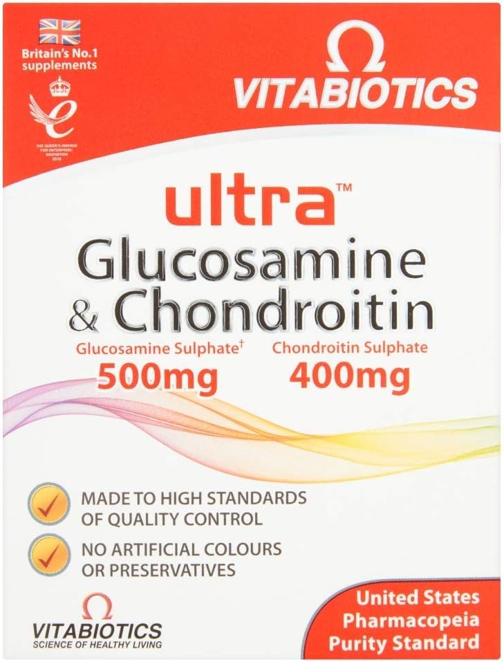 Glucosamine and Chondroitin - 60 Tablets
