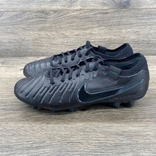 Nike Tiempo Legend 10 Elite FG Black Soccer Cleats DV4328-002 Mens 5 Womens 6.5