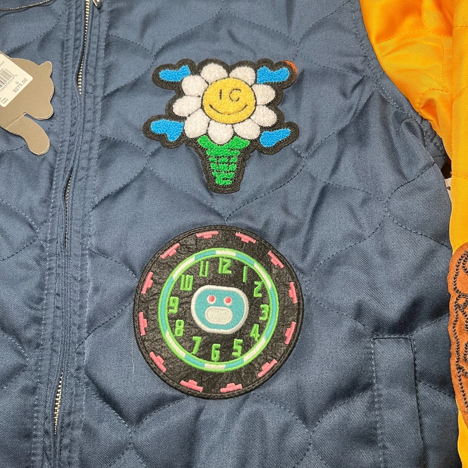 Chaqueta Universitaria Ice Cream Eye See Para Hombre Pequeña Pharrell Rara Billionaire Boys Club Foto 3 de 4