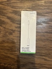 Belkin USB-C to Gigabit Ethernet Adapter - White