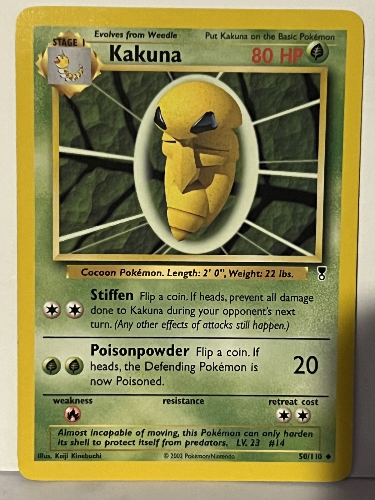 Kakuna 50/110 Legendary Collection NM Pokemon Fast Shipping