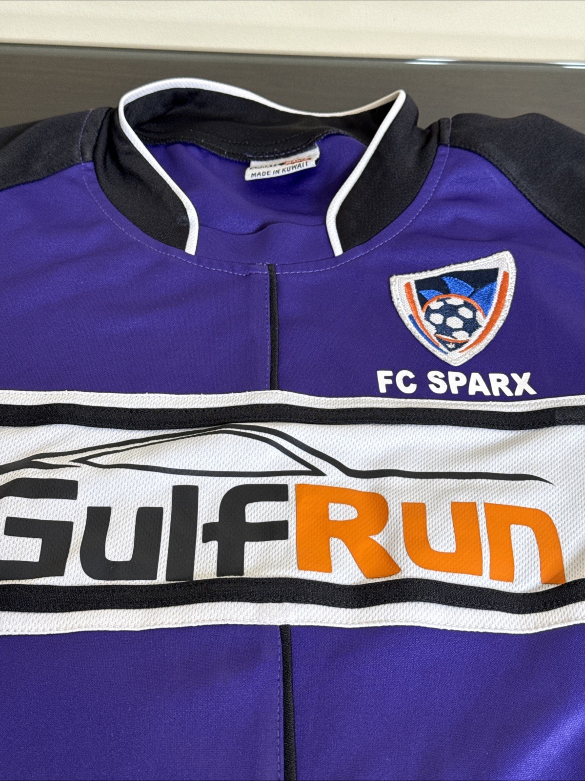 FC Sparx Football Jersey People Gulf Run Quality Thick Material Kuwait Made image 2