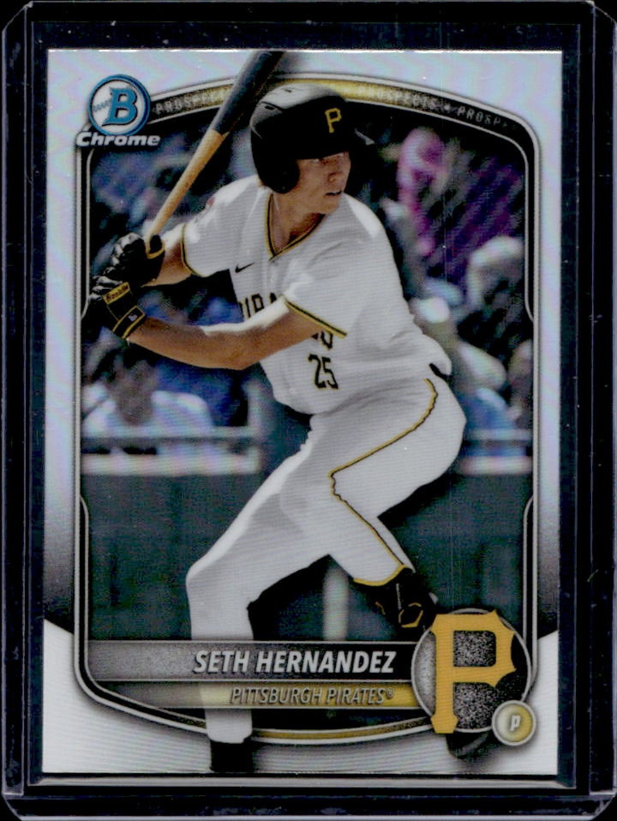 2025 Bowman Draft Seth Hernandez Chrome Image Variation 1st SSP #BDC-25 Pirates