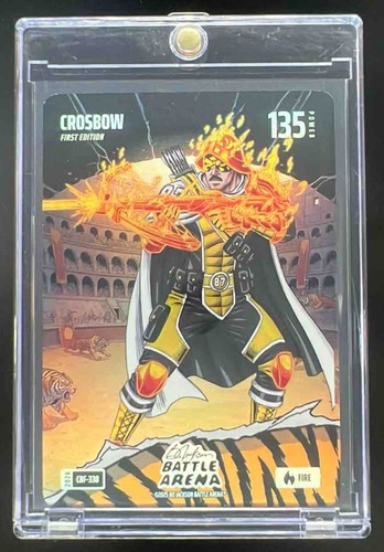 2026 Bo Jackson Battle Arena Crosbow Fire Coliseum Battlefoil 135 Power #CBF-338