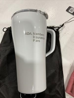 BruMate Toddy 22oz  Vacuum Insulated Coffee Mug -white Branded