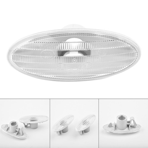 1 Pair LED Side Turn Signal Lamp Lights Cover For Nissan MARCH III K12 NOTE E11 - Picture 3 of 12