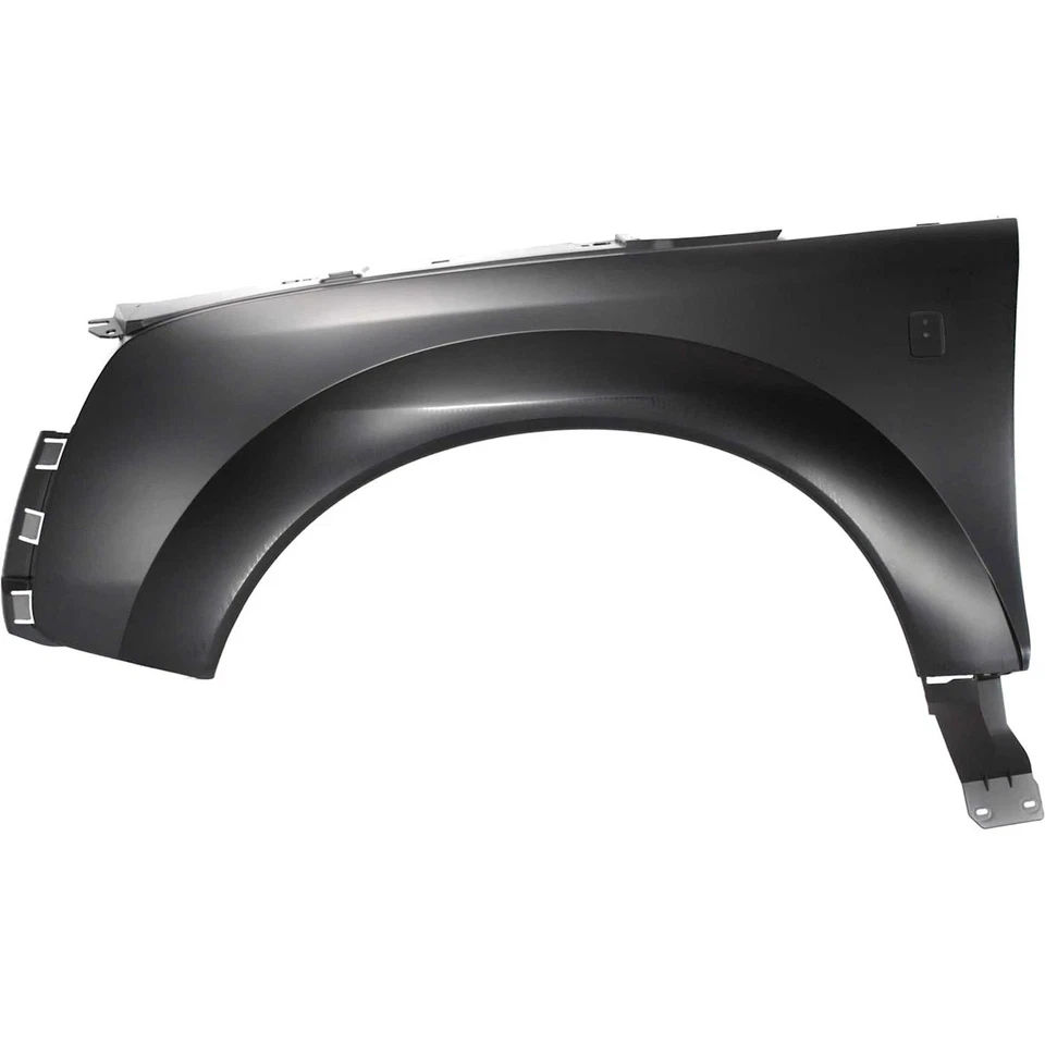 New Front Fender Driver Side Black Plastic Fits 2002-2007 Saturn Vue GM1240295 - Image 2 of 4
