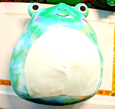Original Squishmallows green Ferdie frog