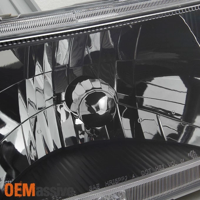 Se adapta a 2004 05 06 Scion xB bB bisel negro faros de repuesto izquierda + derecha Foto 3 de 4