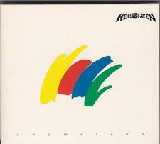 CD Chameleon First Limited Package Halloween HELLOWEEN Sticker and Photo Book In