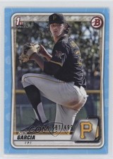 2020 Bowman Draft Sky Blue Border 481/499 Nick Garcia #BD-90 jc3