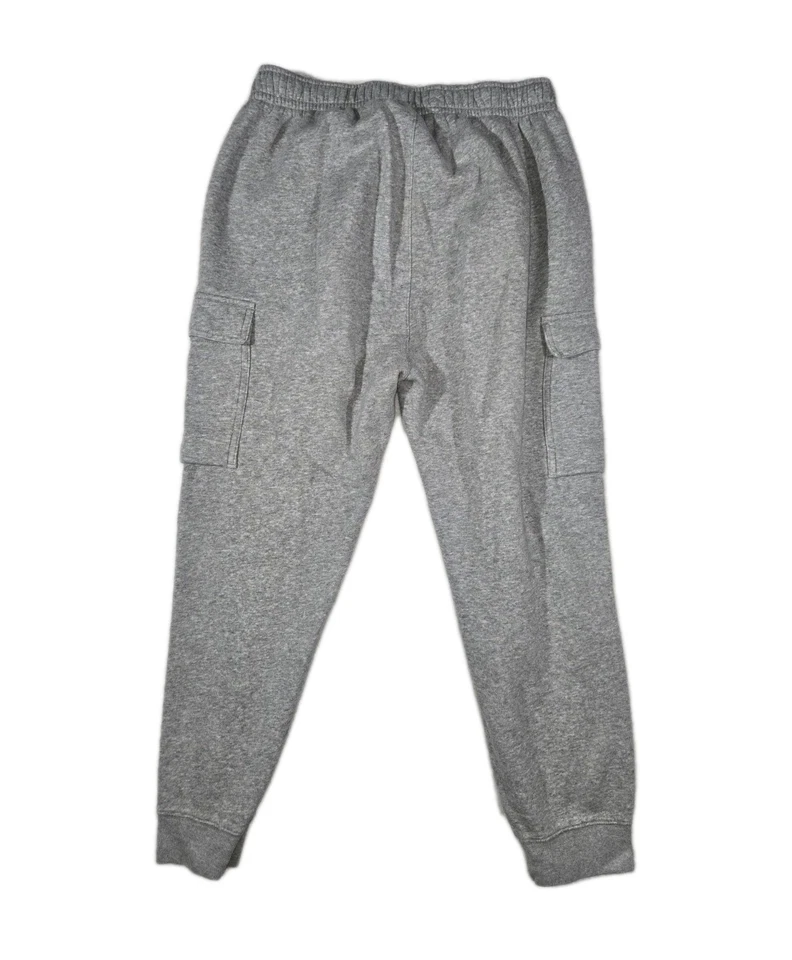 Pantalones cargo Nike Sportswear Club polar grises para hombre medianos 28x25 Foto 3 de 4