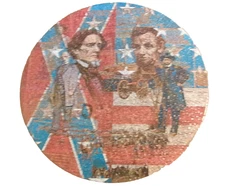 1971 vintage Springbok circular puzzle the American Civil War- complete