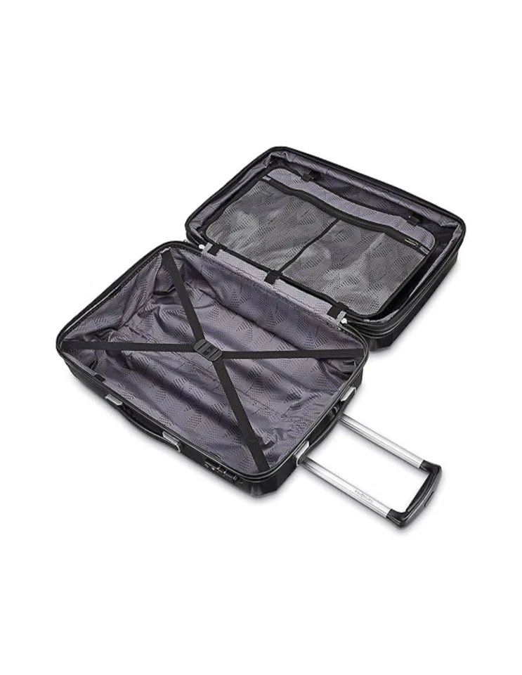 Samsonite Winfield - Juego de 2 piezas de equipaje expandible rígido plateado 3 DLX (20/25) Foto 2 de 3