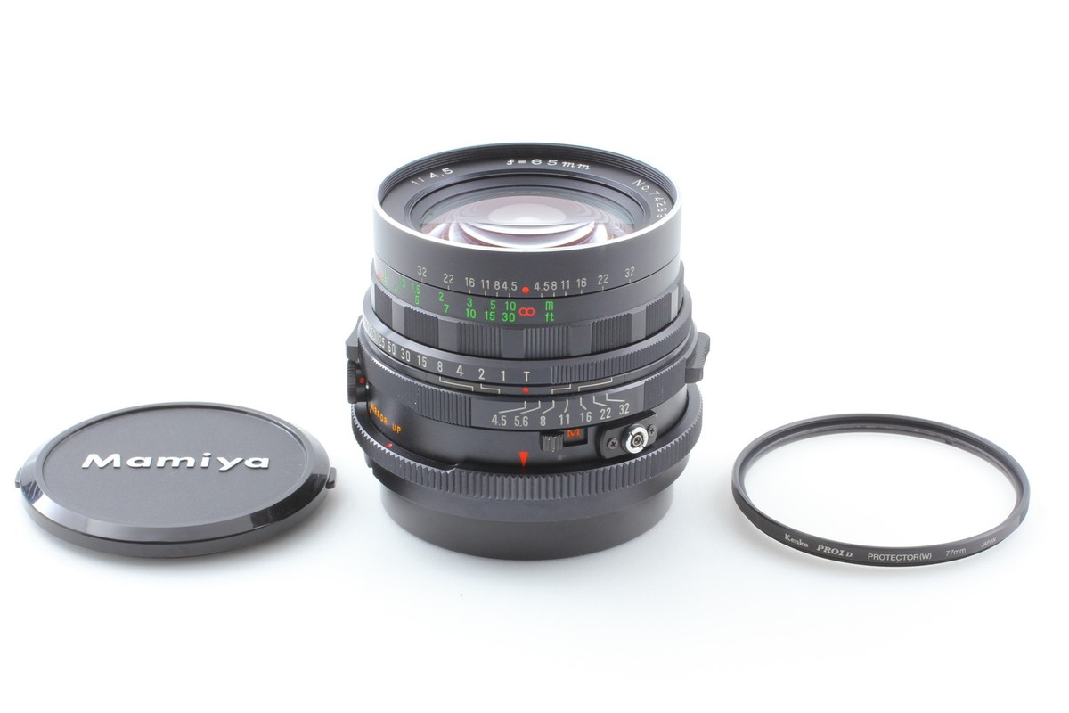 Sekor C 65mm f/4.5 レンズ メンテ済 Near MINT] Mamiya Sekor C 65mm F/4.5 Wide Angle MF Lens For