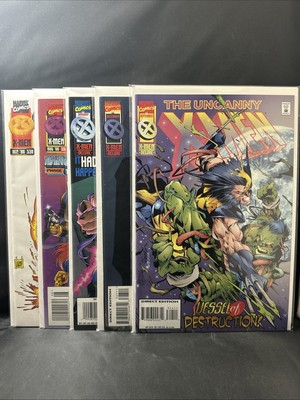 Uncanny X-Men Lot # s 324 327 328 335 339 Marvel (H25-26)