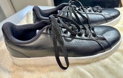 Size 9.5 - Adidas Cloudfoam Advantage Clean Core Black AW3915