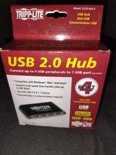 Tripp-Lite 4-Port USB 3.0 SuperSpeed Hub, Black, U360-004-R