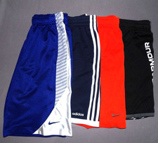Lot of 4 Nike - Under Armour - Adidas Basketball Shorts Boy's Youth Large