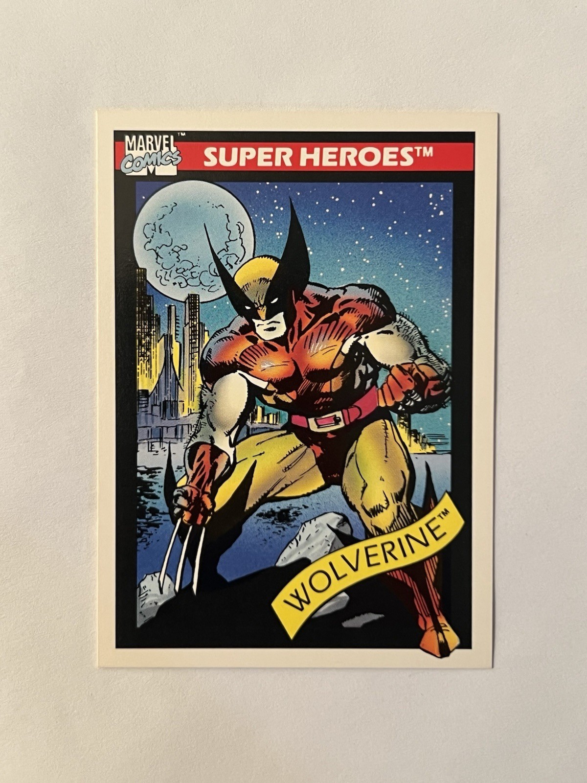 Wolverine - 1990 Impel Marvel Universe #10