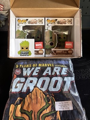 Funko Pop! Marvel Groot as Ant-Man/Venom MCC Exclusive #1414