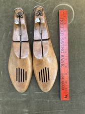 VINTAGE wooden shoe trees mens