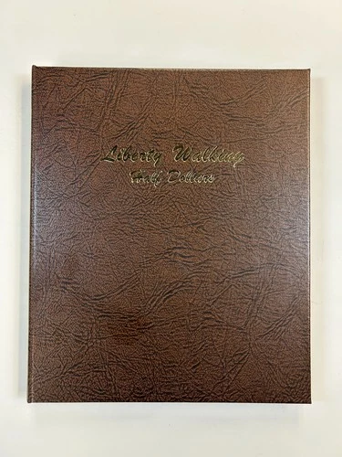 Liberty Walking Silver Half Dollars 1916-1947- 65+3 Coins Set #7160 Dansco Album