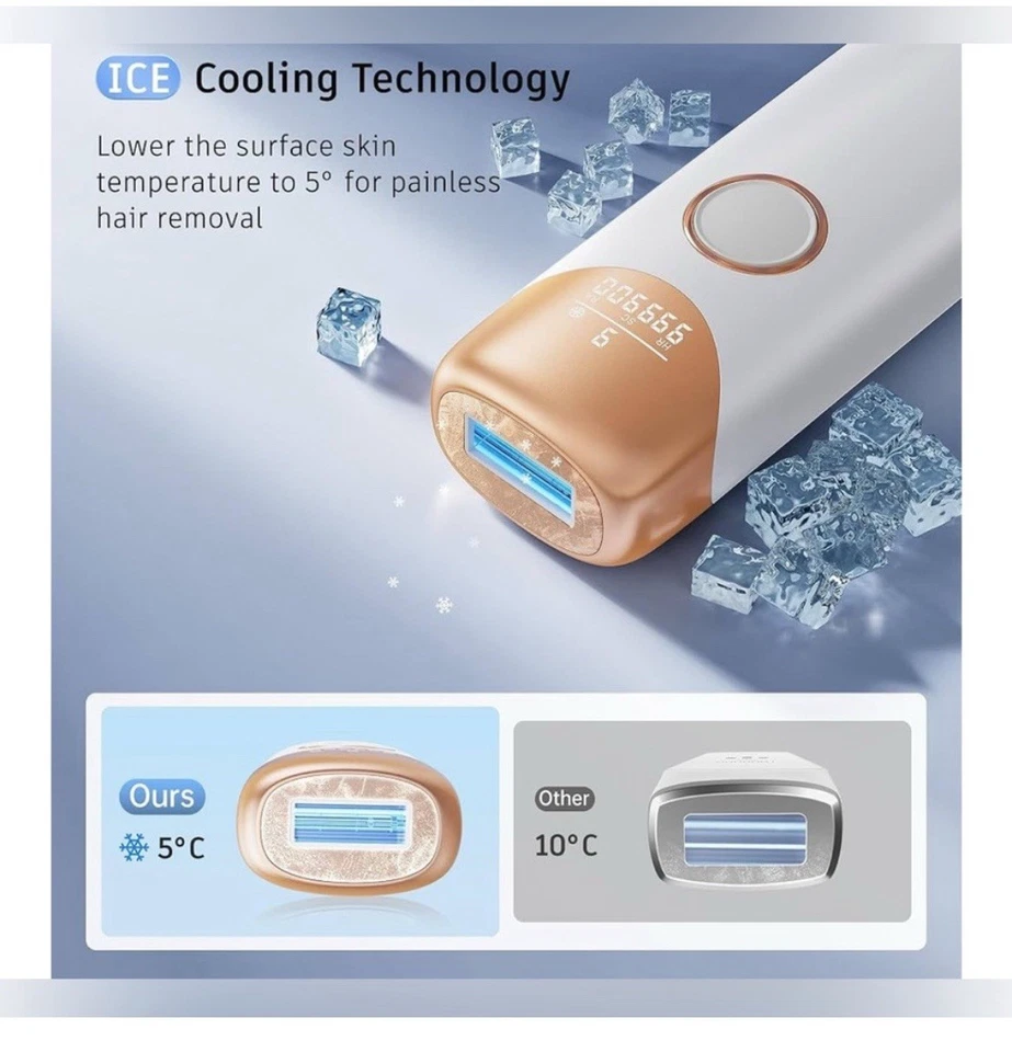 IPL Laser Hair Removal Device 3 In 1 Machine Electrolysis Permanent Epilator - Image 2 of 4