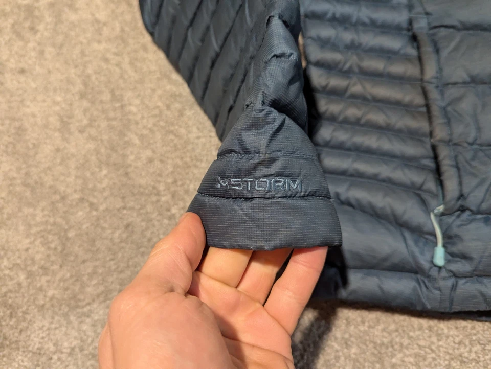 Chaqueta Underarmour para mujer XL azul Storm Pertex Quantum plumón abrigo acolchado parka Foto 4 de 4