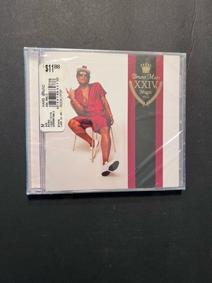 24k Magic by Mars, Bruno (CD, 2016) New Sealed Cracked Case