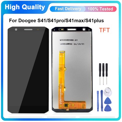 Screen Replacement for Doogee S41/S41pro/S41max/S41plus Digitizer LCD Display