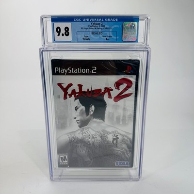 Yakuza 2 - Sony PlayStation 2, 2008 PS2 Black Label NEW Sealed CGC 9.8 A++