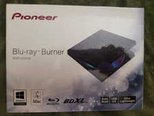 Pioneer BDR-XD05B 6x Slim Portable USB 3.0 BD/DVD/CD Burner