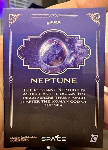 2025 Cardsmiths Space Neptune #ss8 - Picture 2 of 2