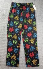 Mens Small Black Harry Potter Graphic Pajama Pants
