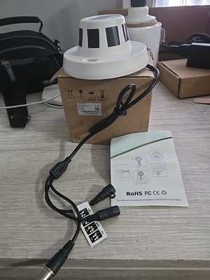 5MP  IP Camera 2.8mm Lens Indoor IP65 Built-in Microphone w/POE Splitter