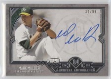 2017 Topps Museum Collection Archival Auto 32/99 Mark Mulder #AA-MMU Auto 1v3