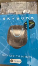 New SKYBUDS wireless earbuds GRAY Music Workout Without Wires