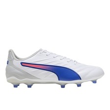 PUMA King Pro Soccer Cleats Mens White Sneakers Athletic Shoes 10786202