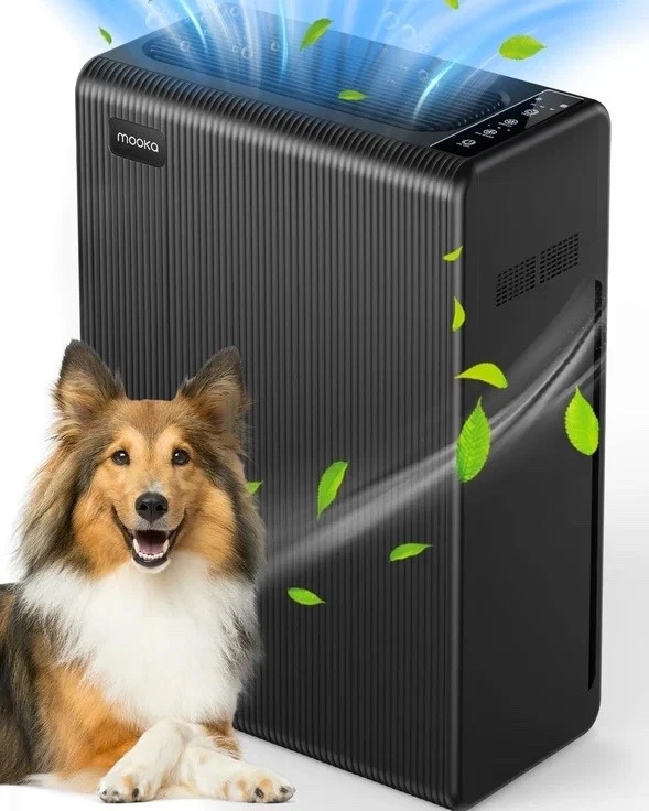MOOKA E-300L Air Purifier Large Room 2000 Sq