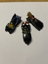 3 X Batmobile Dragon, Rocket 1998 Figur &Uuml; Ei Supermobile Ferrero Figur Sammeln