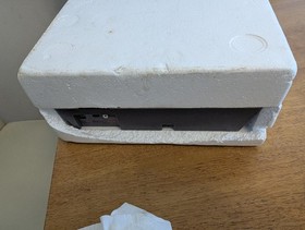 BOXED Nintendo NES Control Deck Console & Super Mario Bros 2x Pads Tested Works 