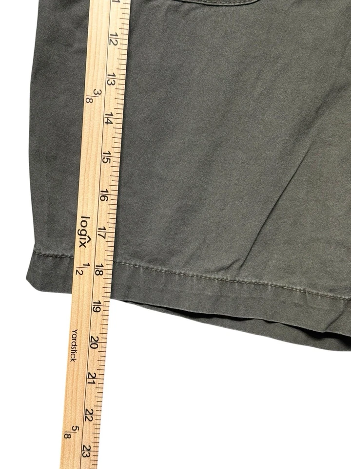 Pantalones Cortos Chinos Dockers Mujer Sarga Talla 12 Verde Algodón Elastizados Informales Bolsillos Foto 4 de 4
