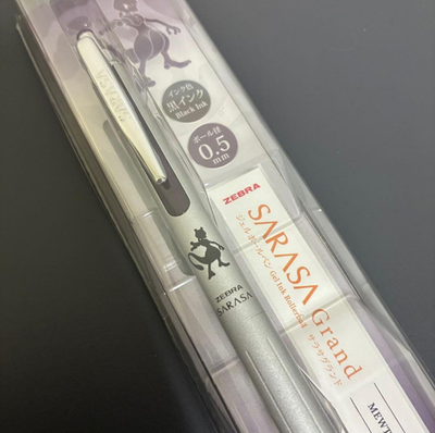 たま　Best Selection Zebra SARASA Grand Mewtwo Pokémon Limited Edition Gel Pen Rare