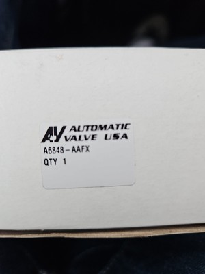 Automatic Valve A6848-AAFX Solenoid  MFGD NEW!