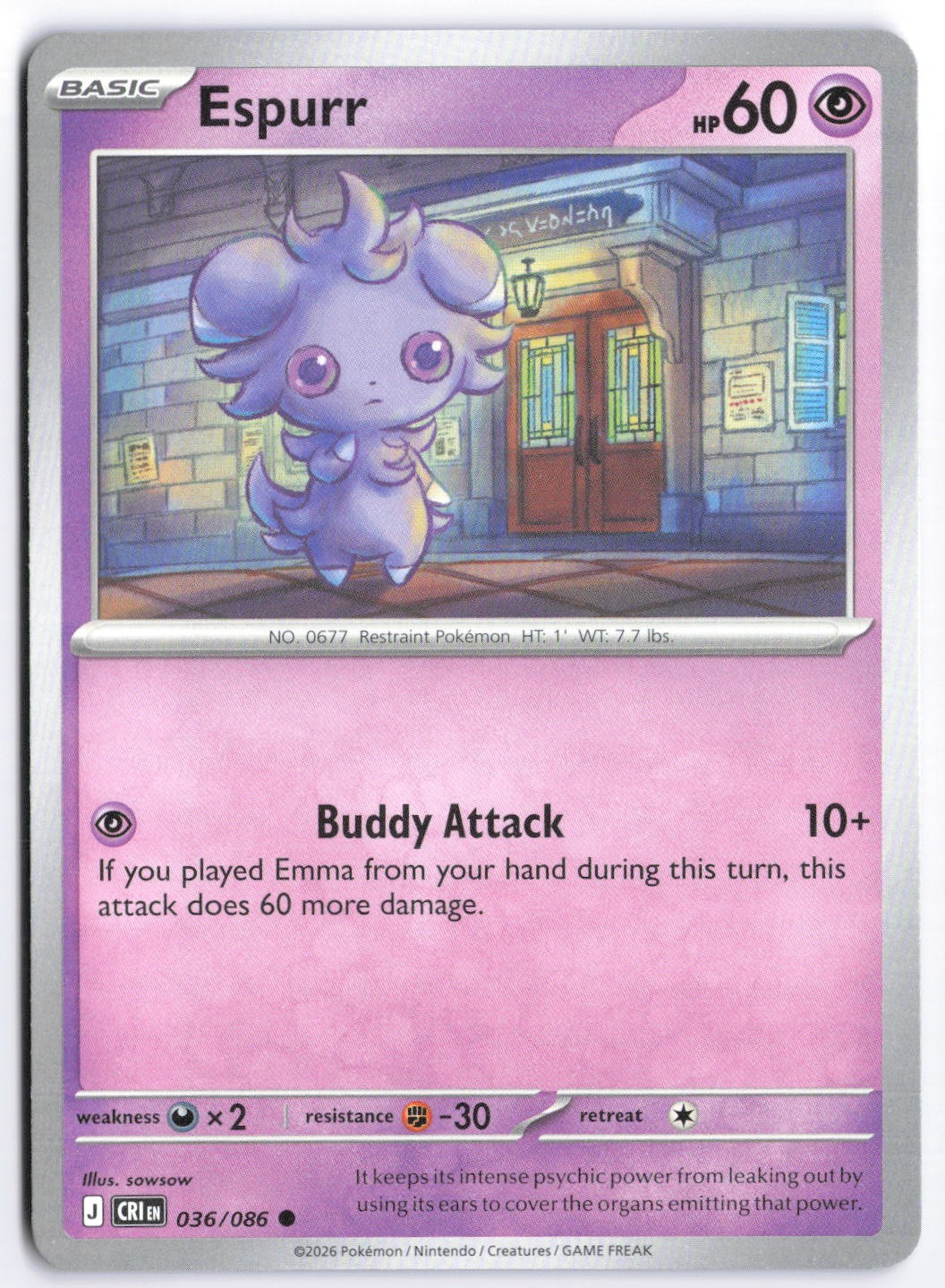 Espurr [CRI - 036/086]