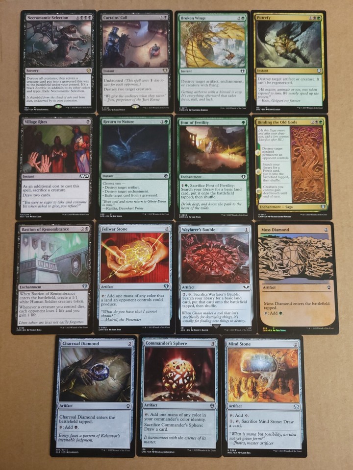 Custom Commander Deck Graveyard Meren of Clan Nel Toth 100 Card